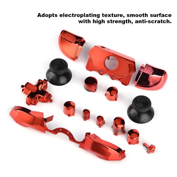 Accesorio para Xbox, conjunto completo de botones, reemplazo de botones para Xbox, kit de botones para Xbox, probado profesionalmente