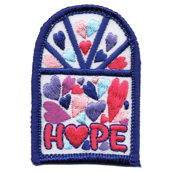 12 pieces 2" Custom Activity Scouts Applique Fun Patches - Hope Patch