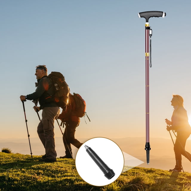 Greeniant Los bastones ajustables para senderismo, acampada y montañismo se adaptan cada vez a bastones telescópicos para senderismo Ropa Deportiva, Zapatos