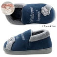 thumbnail image 4 of Knivor Cat Cartoon Bootie House Slippers for Women Cute Animal Fuzzy Fleece Lined Slip On Non Slip Thick Sole Indoor Outdoor Winter Couple Slippers, 4 of 8