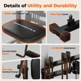 thumbnail image 5 of Fed Fitness Sportsroyals Power Tower Pull Up Bar Station, 450LBS Stable Pull Up Dip Station for Home Gym, 5 of 9