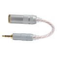 thumbnail image 1 of Male To Female Audio Cable, Clear Sound Headset Adapter Cord Portable Flexible Plug And Play  For 2.5mm Audio Source Interface, 1 of 8