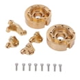 thumbnail image 3 of Juego de contrapesos de latón para cubierta de engranaje, carcasa de transmisión del portal exterior, accesorios para coche RC Traxxas, 3 of 14