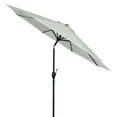 thumbnail image 3 of Mainstays 9ft Tan Cabana Stripe Market Patio Umbrella, Crank Lift, 3-Angle Tilt, 3 of 7