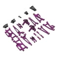 thumbnail image 3 of Repuestos para coche RC a escala 1:14 Brazo oscilante superior delantero resistente Brazo oscilante inferior delantero Violeta, 3 of 9