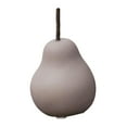 thumbnail image 3 of Ceramic Pear Figurine Decorative Fruit Sculpture for Home Table Porch Decoration Lavender 6.5cmx11cm, 3 of 10