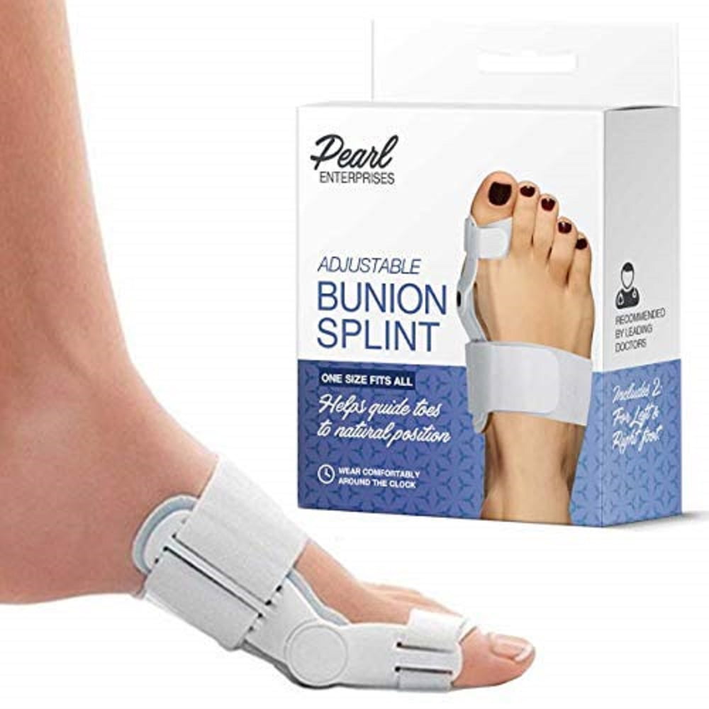 Pearl Enterprises 2pcs Bunion Corrector Adjustable Bunion Splint Toe