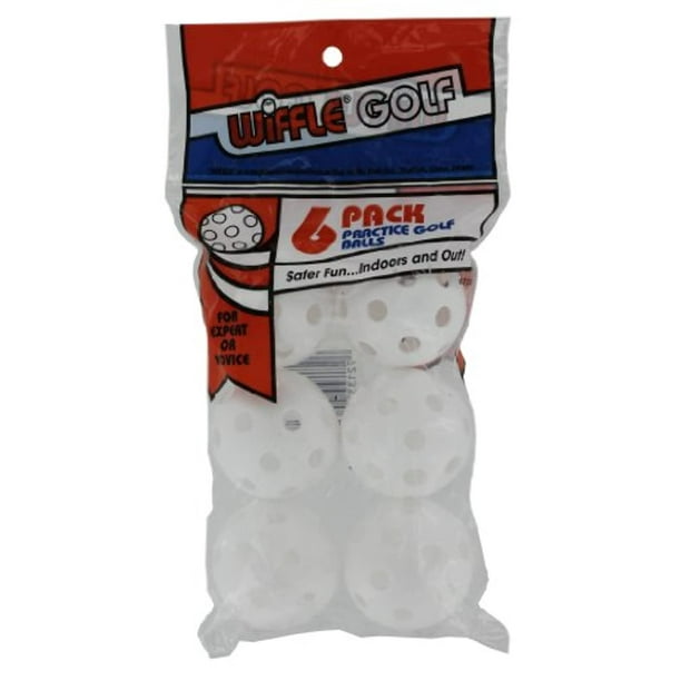 Wiffle Practice Golf Balls 6 Pack