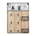 thumbnail image 1 of Soporte de tazas de café Almacenamiento de cocina Contemporáneo Space Saving Wood Mug Pastel de madera Ratio de pared Montada para la casa de la casa, 1 of 9
