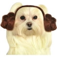 thumbnail image 2 of Star Wars Pet Dog Leia Buns Headwear Halloween Costume Accessory, 2 of 2