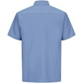 thumbnail image 2 of Red Kap Mens Solid Rip Stop Shirt, 2 of 4