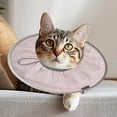 thumbnail image 5 of Dog Cone Comfortable Pet Elizabethan Collar Adjustable Cat Collar, Lighter for Dogs to Stop Licking and Scratching Light Pink M, 5 of 5