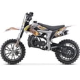 thumbnail image 4 of MotoTec Demon 50cc Gas 2.4hp Dirt Bike, for 13 Years to 135 lbs - Yellow, 4 of 4