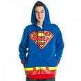thumbnail image 1 of DC Comics Superman Costume Adulte Sweat à Capuche, 1 of 2