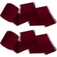 thumbnail image 1 of Zhuge Cintas para embalaje de cajas de regalo, cintas de gasa con bordes sin rematar rasgadas a mano, tiras de tela de seda para decoración de moños de cinta (rojo vino), 1 of 5