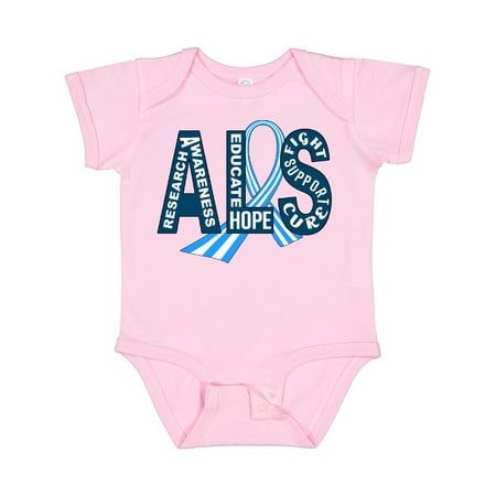 

Inktastic ALS Awareness Ribbon Gift Baby Boy or Baby Girl Bodysuit
