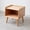 Natural,Solid Wood, variant on Wooden Nightstand Pure Solid Wood Bedside Cabinet Modern Simple Nightstands European Beech Bedside Cabinet Nordic Bedroom Solid Beech Storage Cabinet 0.4m,Modern Nightstand