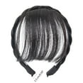 thumbnail image 3 of Headband in Bangs Hair Extensions Coffee Black Brown Bangs Modify Your Face Hair Extension for Daily Wear, 3 of 8