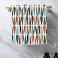 thumbnail image 4 of Mid-Century Modern Hand Towels,Drop Shapes in Modern Retro Style Hand Towels for Bathroom 2 Pack Soft Absorbent Decorative Hand Towels for Bathroom Kitchen Sports Gym Yoga Home Decor 14 x 28 in, 4 of 6