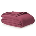 thumbnail image 4 of Better Homes & Gardens Wexford Soft Chenille Adult Bed Blanket, King Size, Merlot Wine, 4 of 8