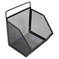 thumbnail image 1 of Canasta De Alambre Colgante De Metal, Organizador De Almacenamiento De Pared Pequeña Con Canasta Abierta De Adhesivo Fuerte Cesta De Colgantes Múltiples Para El Dormitorio De La, 1 of 7