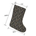 thumbnail image 5 of 3 Pcs Christmas Stockings,Dark Christmas Golden Reindeer Pattern Stockings Christmas,14.8'' Xmas Stockings,Christmas Party Favors,Christmas Party Decorations,Christmas Stockings Personalized, 5 of 5