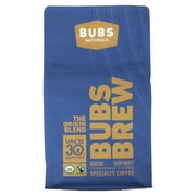 BUBS Naturals Bubs Brew, The Origin Blend, Ground, Dark Roast, 12 oz (340 g)