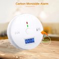 thumbnail image 3 of Alarma de monóxido de carbono, alarma de humo, Detector de Co, pantalla LCD, alarma inalámbrica para el hogar, Detector de fugas de Gas tóxico, alarma de sonido de fuego, 3 of 5