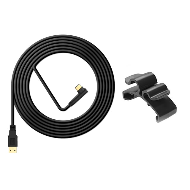 Cable De Enlace De 5 M Compatible Con Oculus Quest/Quest 2 Vr Transferencia De Datos De Alta Velocidad Y Cable De Carga Rápida Noticed EL015634-00