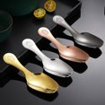 thumbnail image 3 of Visland Coffee Spoon Crown Pattern Mirror Polished Stainless Steel Portable Tea Ice-cream Spatula Dining Room Accessories for Daily Life, 3 of 8