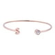 thumbnail image 1 of Pulsera Mujer Inicial Letra LuckyLy, Acero Inoxidable y Zirconia Cúbica, Modelo Sonia rosa UNITALLA, 1 of 8