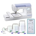 thumbnail image 2 of HimaPro 4pc Embroidery Hoop Set Replace for Brother SA442, SA443, SA444, and SA445 Hoops/Good for PE700, PE750, PE770, PE780D, PE800, PC6500, PC8200, PC8500, Innovis 1250D, SE1900 Sewing Machines, 2 of 9