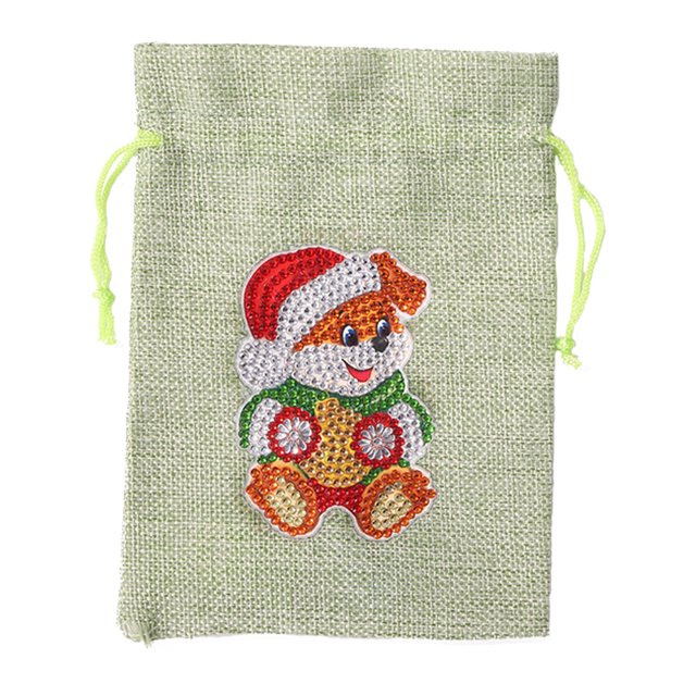Regalo Navidad DIY Diamantes Imitación Pintura Mosaico Taladro Ecológico