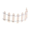 thumbnail image 2 of Kokiya Miniature Garden Fence Decorative Fence for Fairy Garden DIY Model Flowerpot wood, 2 of 9