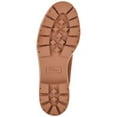 thumbnail image 4 of AQUA COLLEGE Womens Brown Chelsea Water Resistant Slip Resistant Demi Round Toe Wedge Leather Booties 10 M, 4 of 4