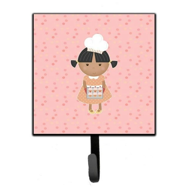 Baker African American on Pink Leash or Key Holder
