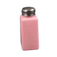thumbnail image 3 of Dispensador de líquido con pulsador, envase cosmético, portátil, botella vacía premium para desmaquillar, salón personal, rosa 250 ml, 3 of 8
