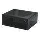 thumbnail image 5 of Caja de ordenador HTPC A09 vertical y horizontal negra Placa base ITX pequeña Fuente de alimentación flexible 1U, 5 of 6