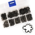thumbnail image 4 of 550X Assortis M1.5 - M6 Clips en Acier Inoxydable Kit Circlip Anneau de Retenue, 4 of 10