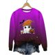 thumbnail image 2 of Heisall Womens Hoodies Halloween-themed Sparkling Print Round Neck Long Sleeve Fleece-lined Casual Sporty Fashion Sweatshirts, 2 of 9