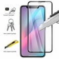 thumbnail image 3 of Njjex [1-Pack] for iPhone XR 11 / iPhone 12 / 11 Pro Max Tempered Glass Screen Protector, 3D Full Coverage, Anti-Scratch, Anti-Fingerprint, Bubble Free, Edge to Edge Protection, 3 of 9