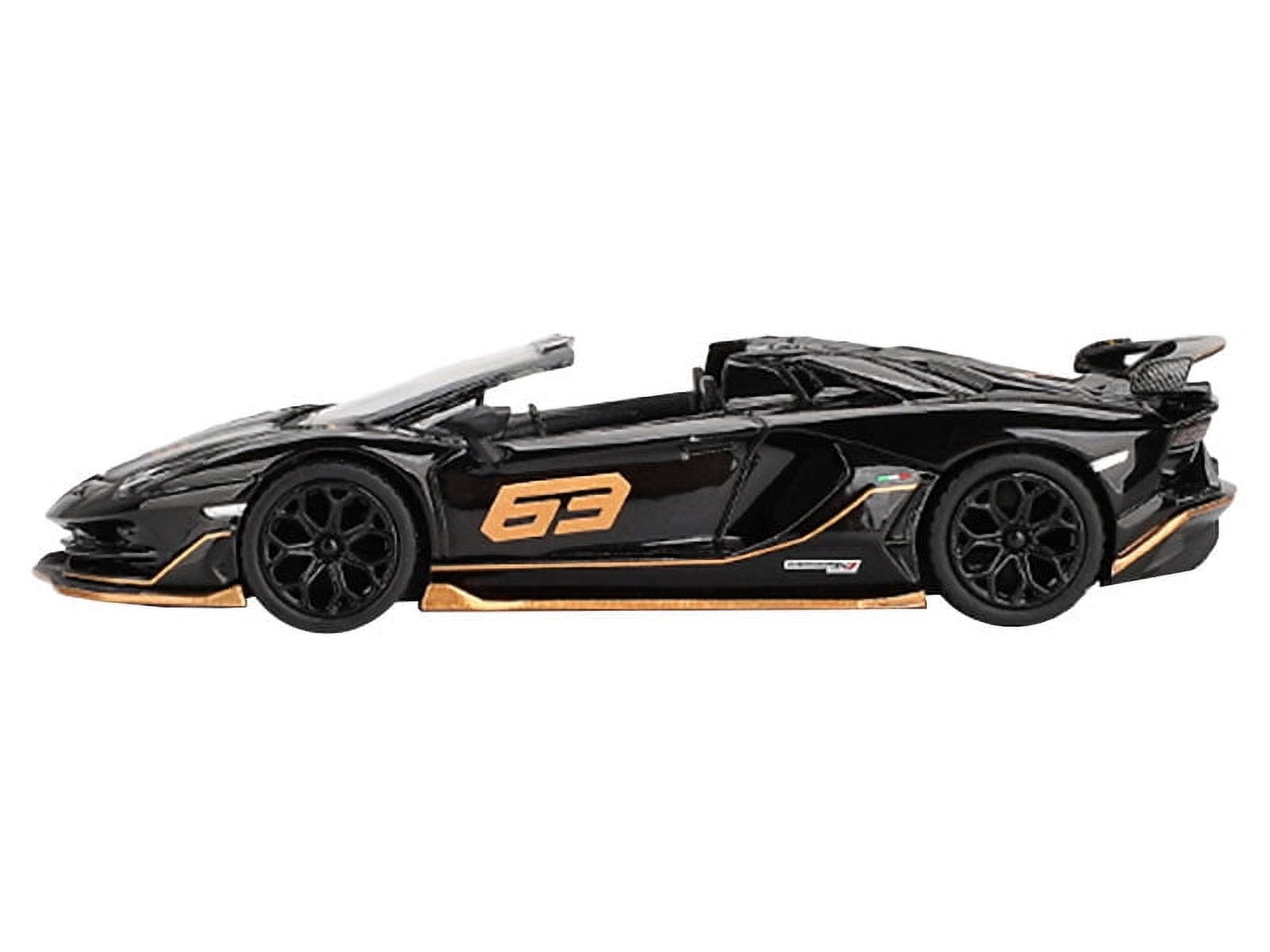 Lamborghini Aventador SVJ 63 Roadster Nero Aldebaran Black Limited