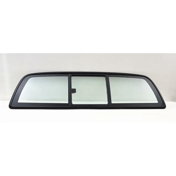 Clear Rear Manual Slider Window Back Glass Compatible with Toyota Tundra Pickup 2000-2006 Models