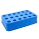thumbnail image 2 of Soporte de herramientas CNC, funda con soporte de almacenamiento, soporte portátil con agujeros, herramientas de corte, caja colectora, bandeja de para BT30 azul, 2 of 8