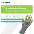 6 Pairs Garden Gloves, Work Glove with Eco Latex Palm Coated, Gardening ...