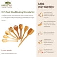 thumbnail image 5 of 8-Pc Teak Wood Cooking Utensils Set, 5 of 5