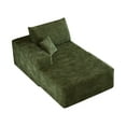 thumbnail image 6 of LiviNest Modern Chaise Lounge Sofa: Plush Corduroy Reversible Sectional - No Assembly Required Corner Furniture for Home Office & Small Apartments, 6 of 6