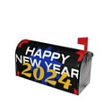 thumbnail image 2 of Balery Happy New Year 2024 (6) Mailbox Cover - Standard Size-25.5x21 in, 2 of 9