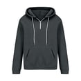 thumbnail image 5 of Yyuenw Hoodies for Men Quarter Zip Long Sleeve Pullover Casual Loose Fit Athletic Drawstring Hooded Sweatshirts with Pocket, 5 of 7