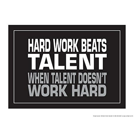 Fitnus Chart Series Hard Work Beats Talent When Talent Doesnt Work Hard